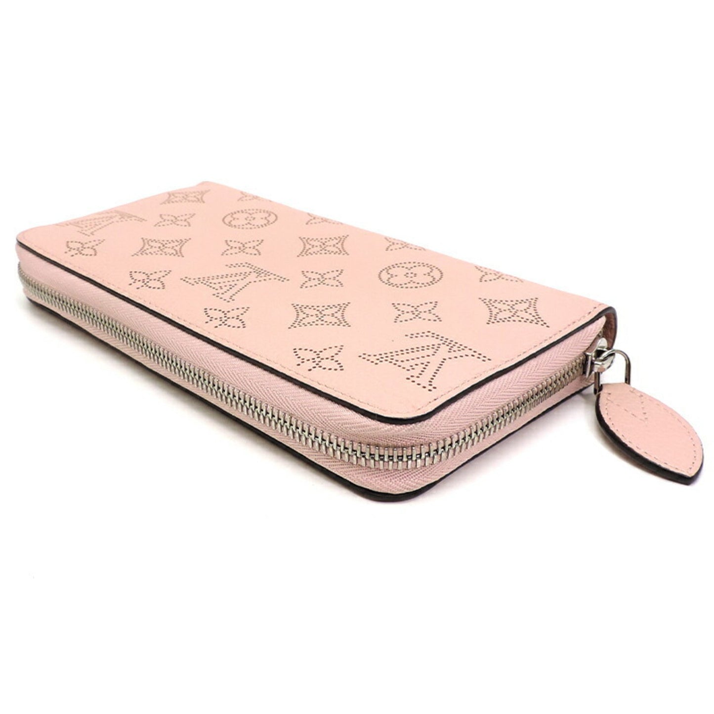 LOUIS VUITTON Mahina Zippy Women's Long Wallet M61868 Magnolia [Pink]
