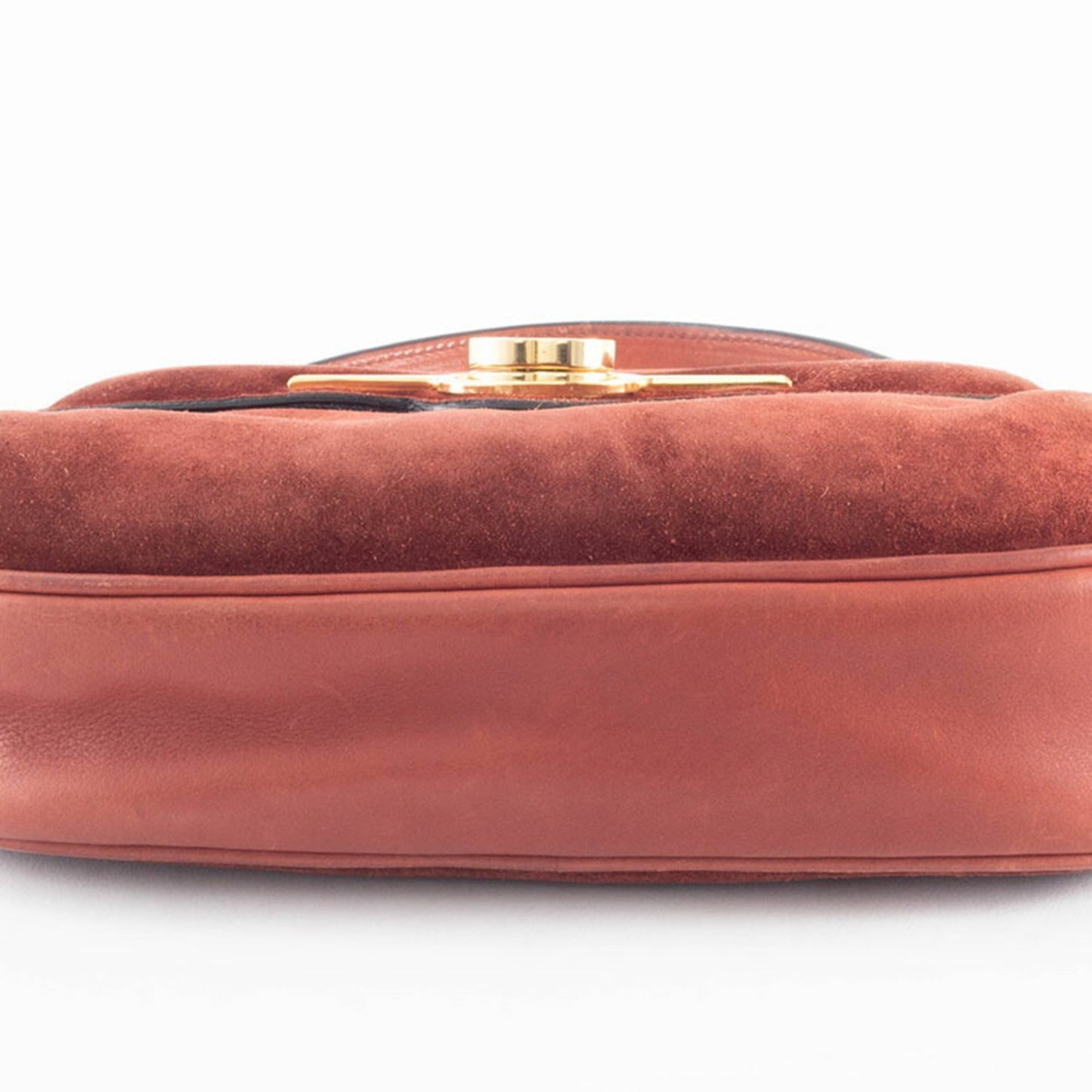 Gucci Brown Suede Handbag ( )