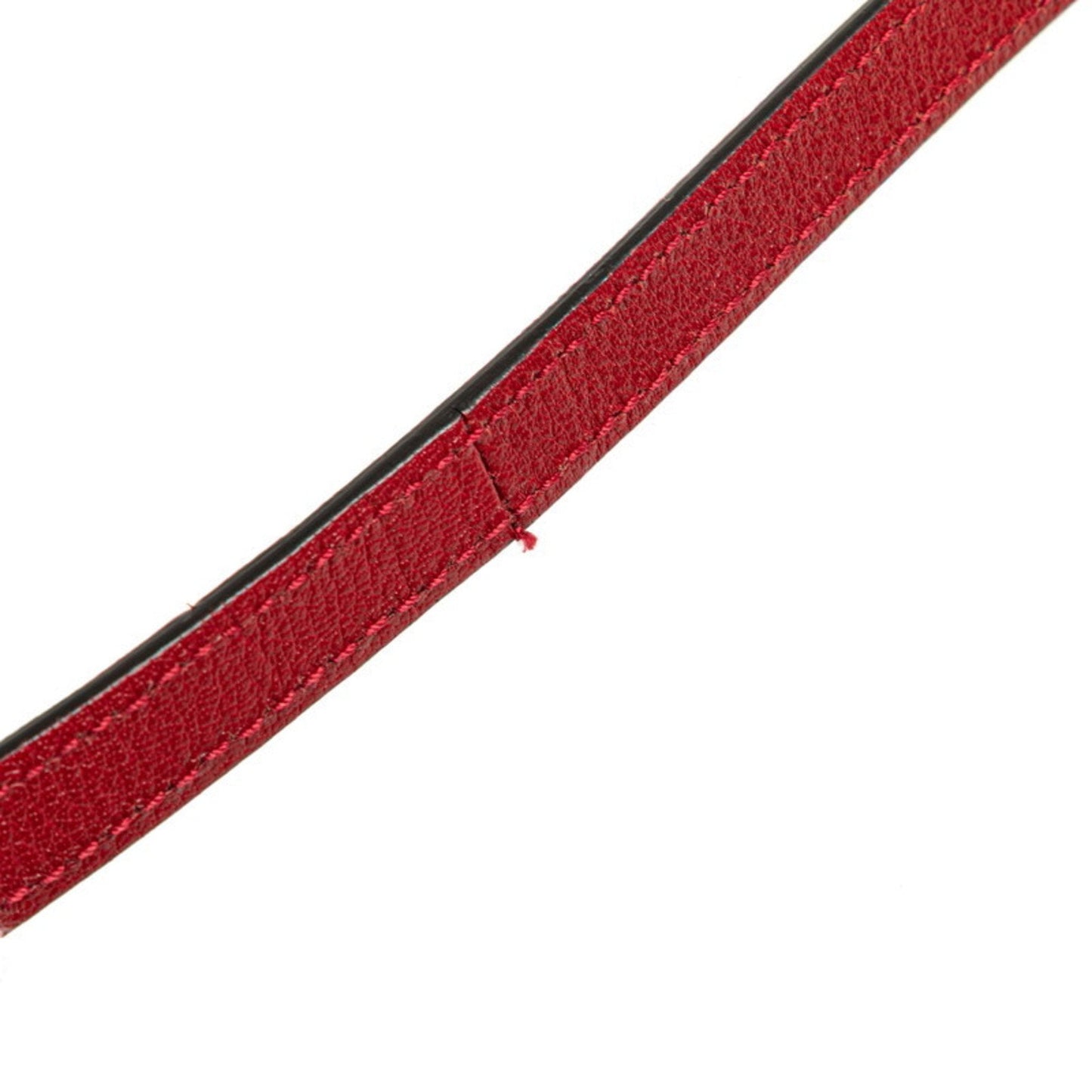 Gucci Blue Red Color Suede Leather Shoulder Bag ( )