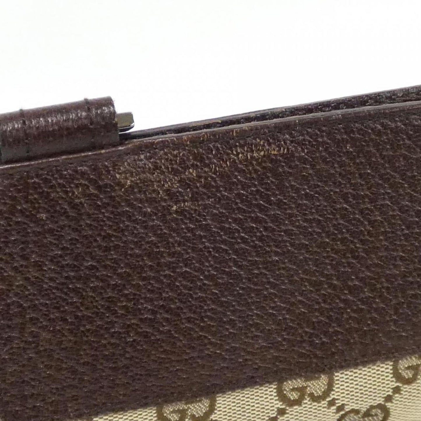 Gucci Beige Brown Gg Canvas Shoulder Bag ( )