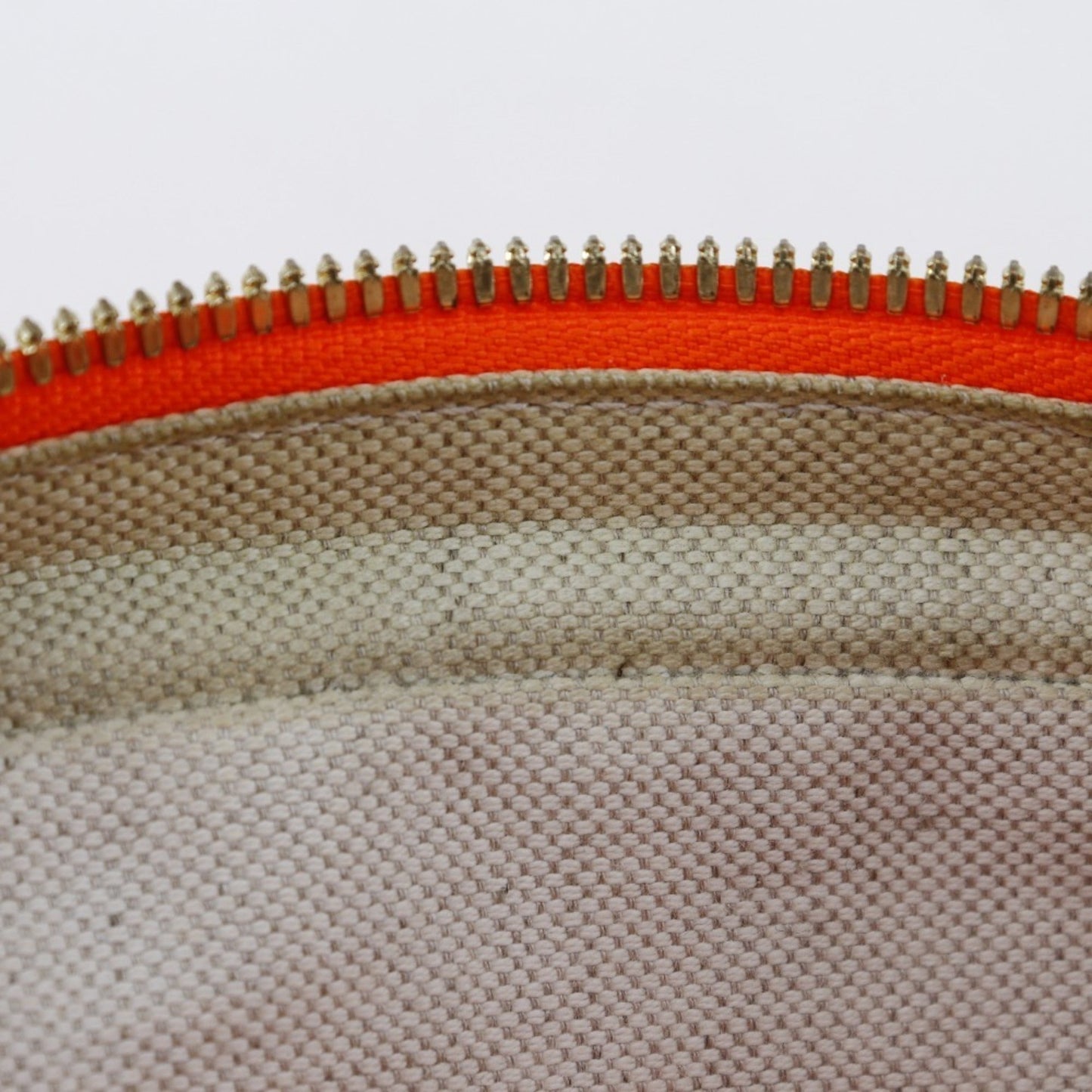 Gucci Orange Canvas Leather Shoulder Bag ( )