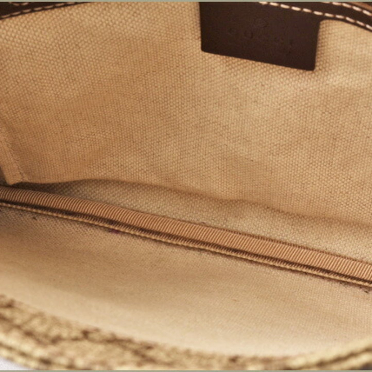 Gucci Beige Brown Gg Supreme Coated Canvas Messenger Bag Shoulder Bag ( )