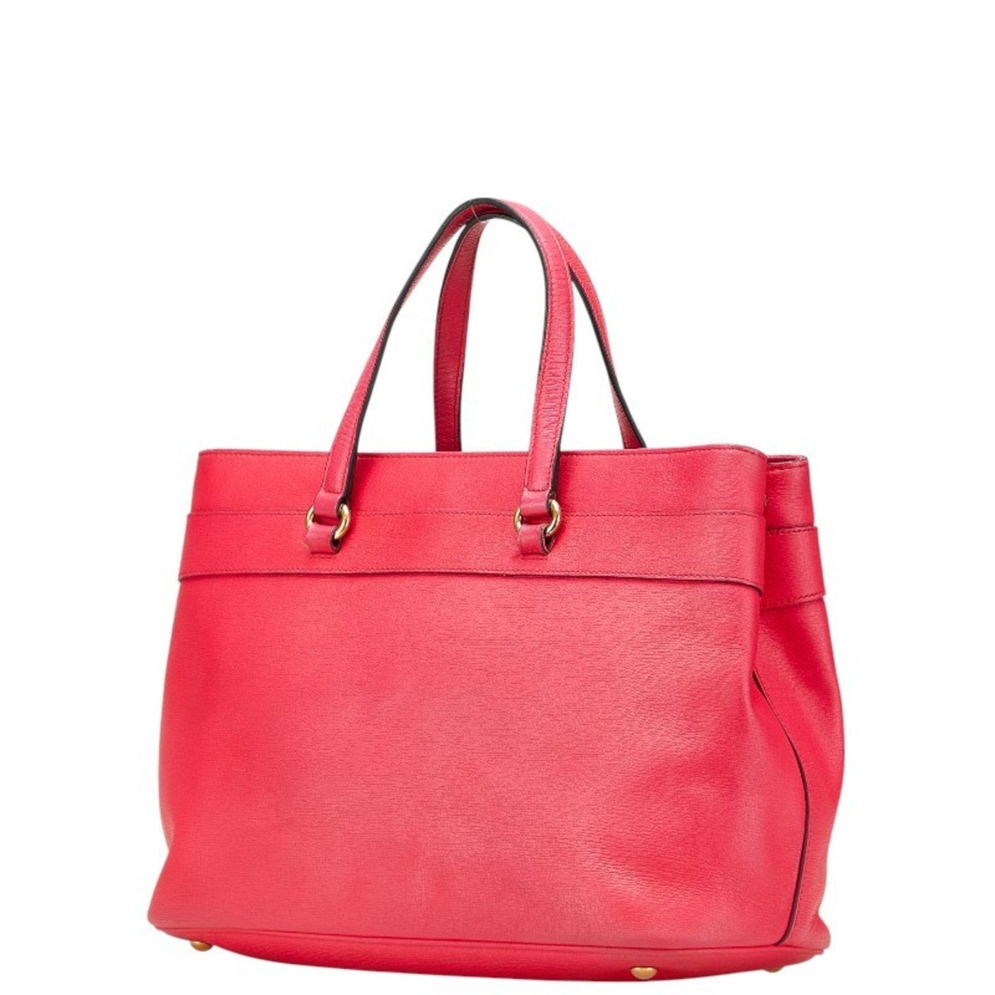 Gucci Horsebit Pink Leather Shoulder Bag Tote Bag ( )