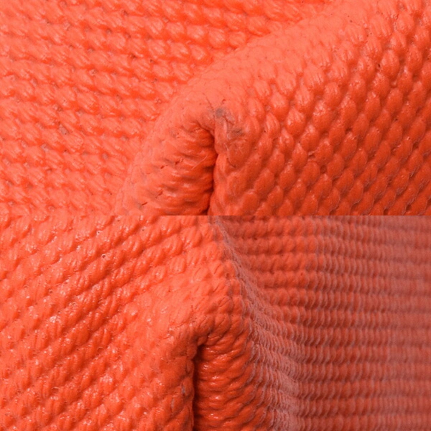 Gucci Orange White Canvas Handbag Tote Bag ( )