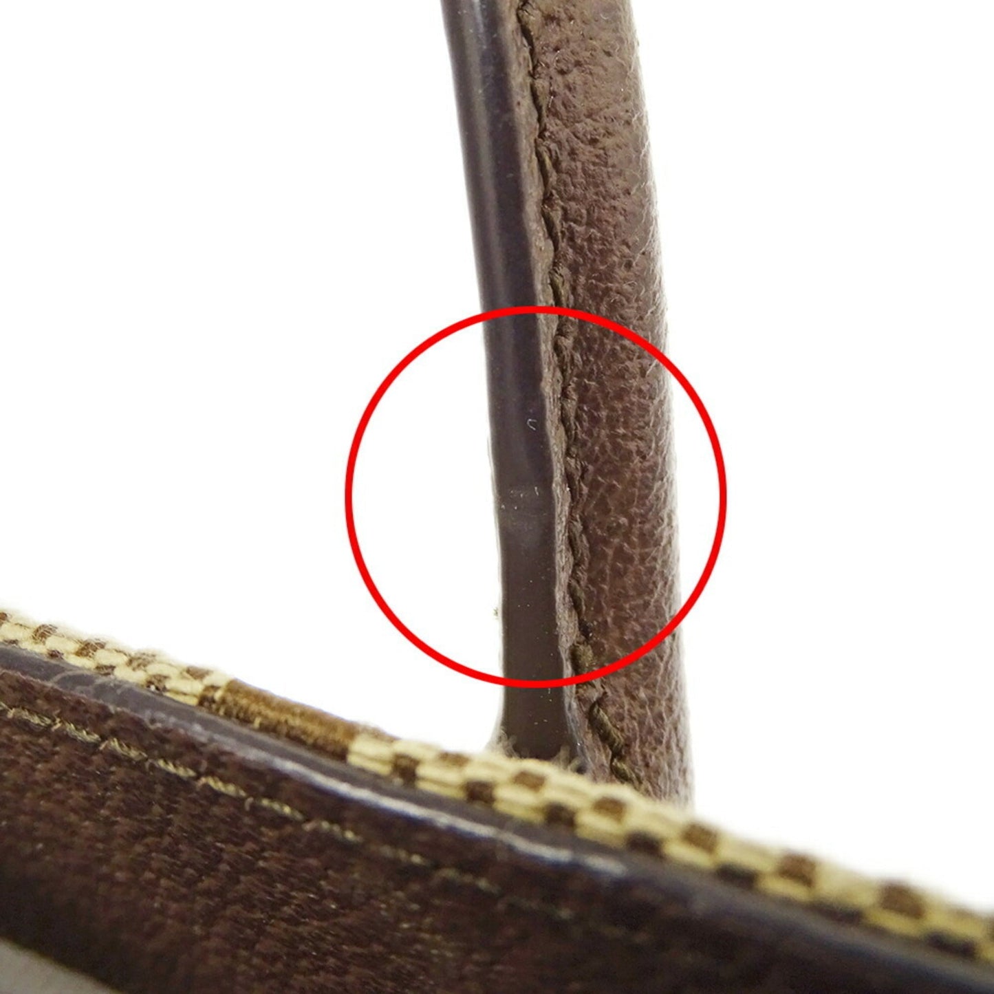 Gucci Gg Canvas Beige Brown Gg Canvas Handbag Shoulder Bag ( )