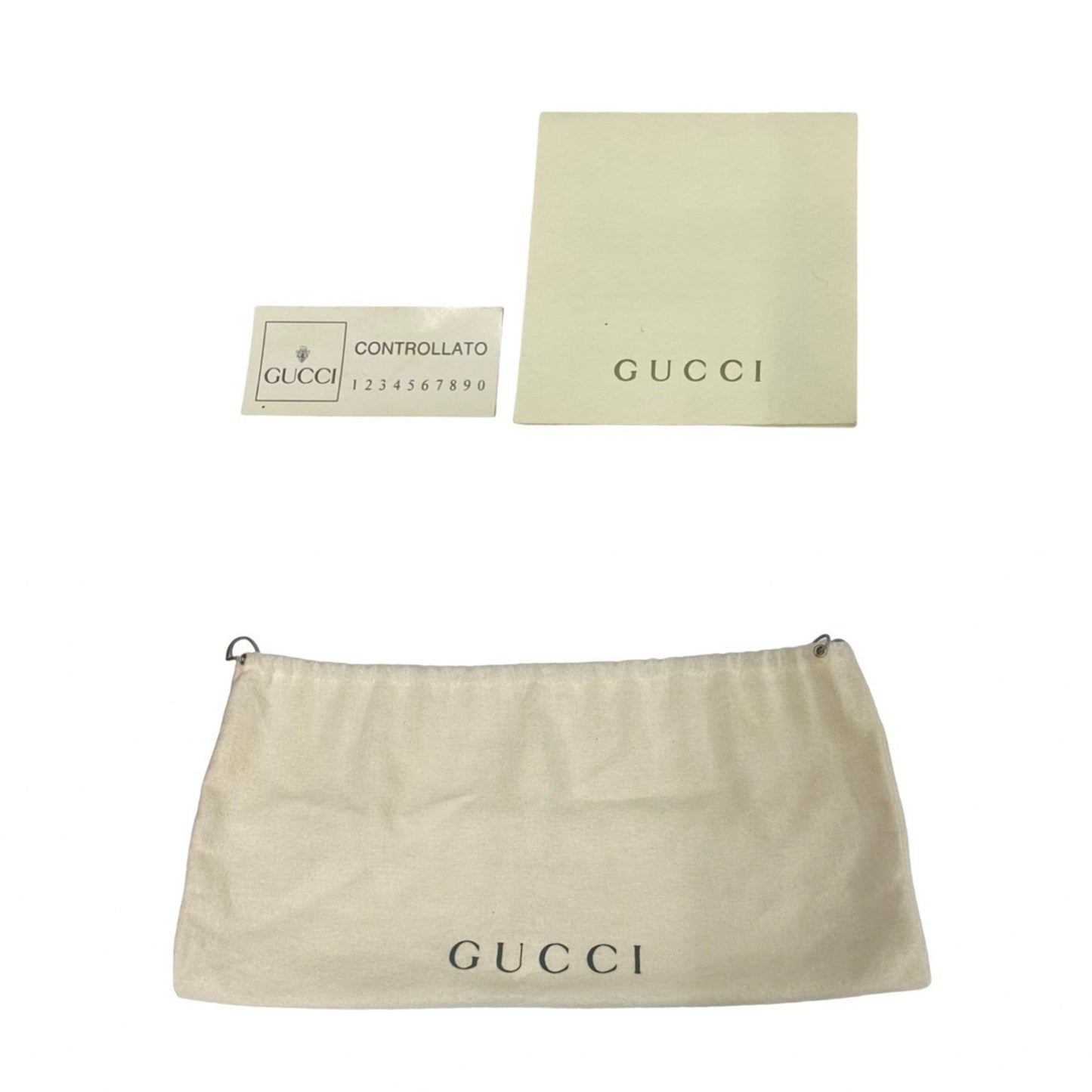 Gucci Brown Leather Handbag Tote Bag ( )