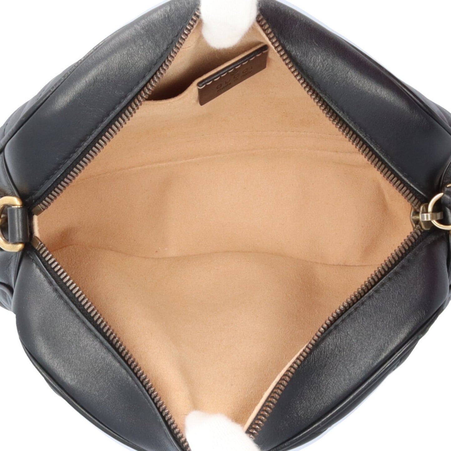 Gucci Gg Marmont Black Leather Shoulder Bag ( )