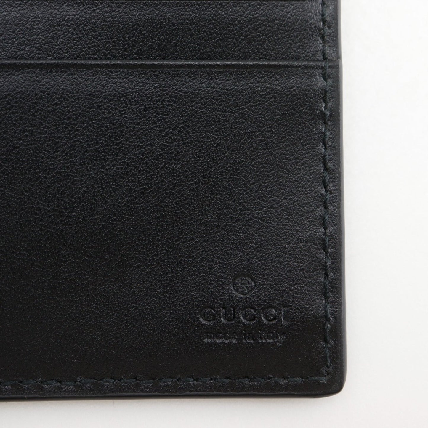 Gucci Black Leather Coin Purse/Coin Case ( )