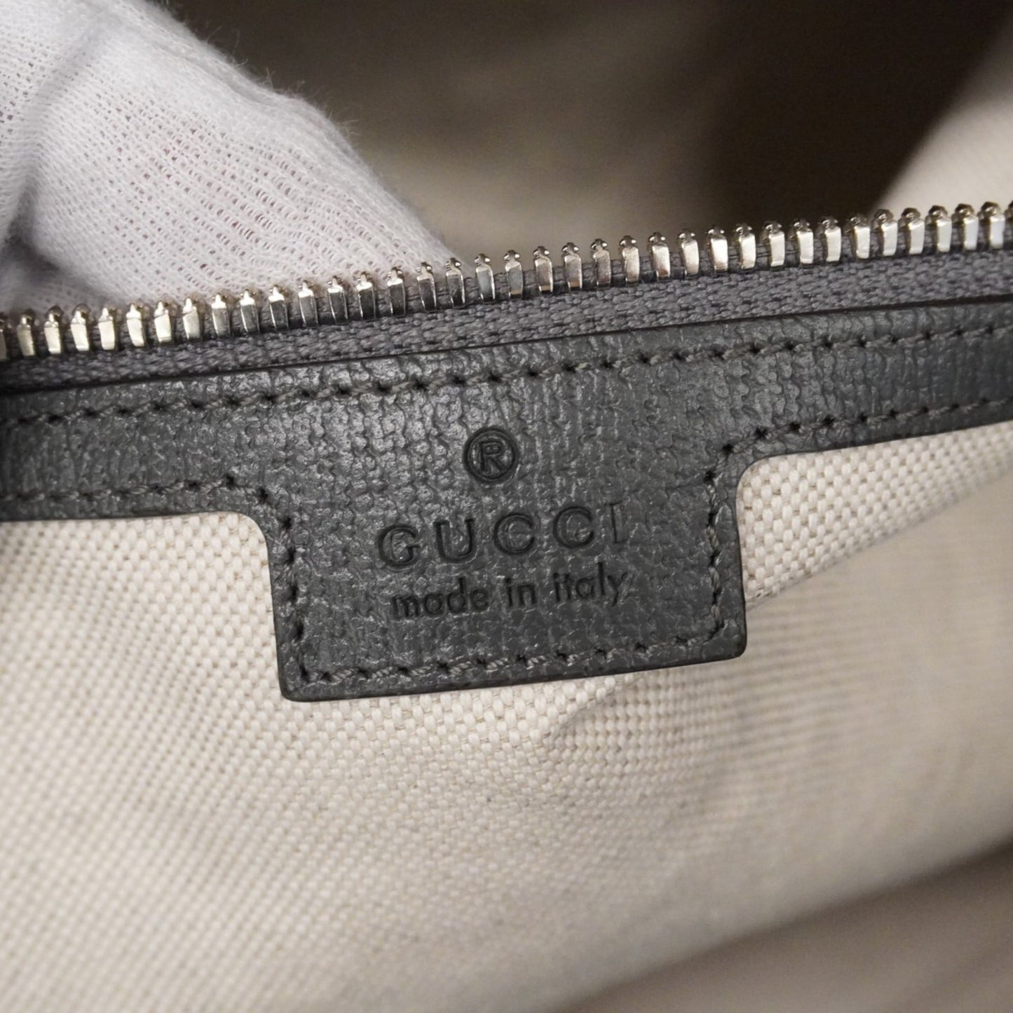 Gucci Gray Pvc Boston Bag ( )