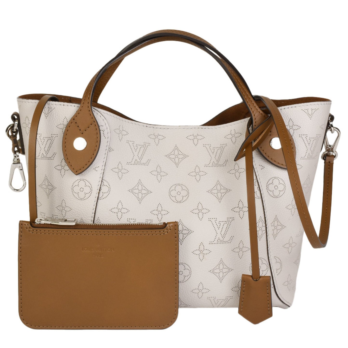 LOUIS VUITTON Hina PM Monogram Mahina Blume Leather Handbag Shoulder Bag M55551