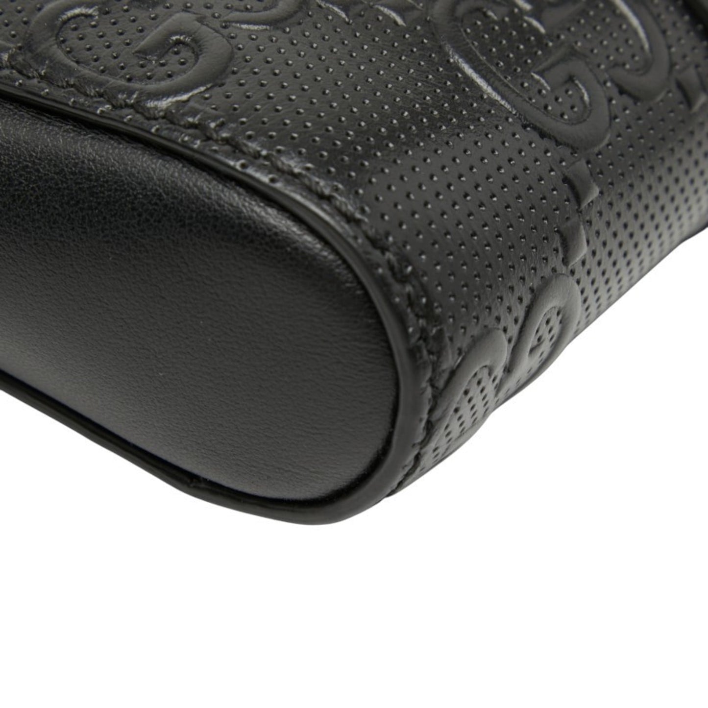 Gucci Black Leather Fanny Pack ( )
