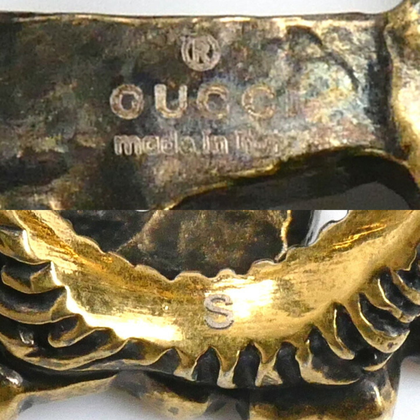 Gucci Gold Multi-Color Band Ring ( )