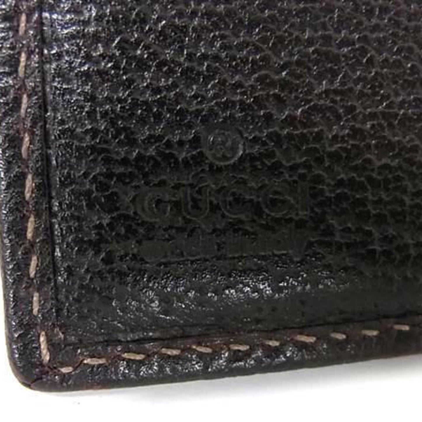 Gucci Brown Brown Gg Gg Canvas Leather Long Wallet (Bi-Fold) ( )