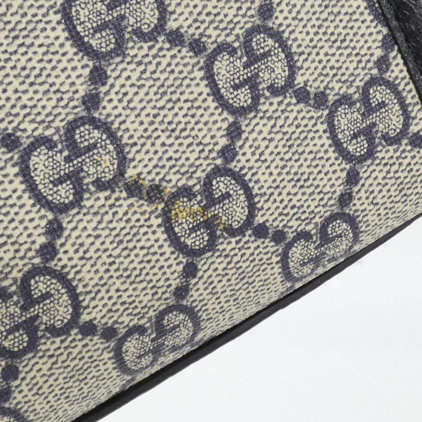 Gucci Beige Blue Gg Supreme Handbag ( )