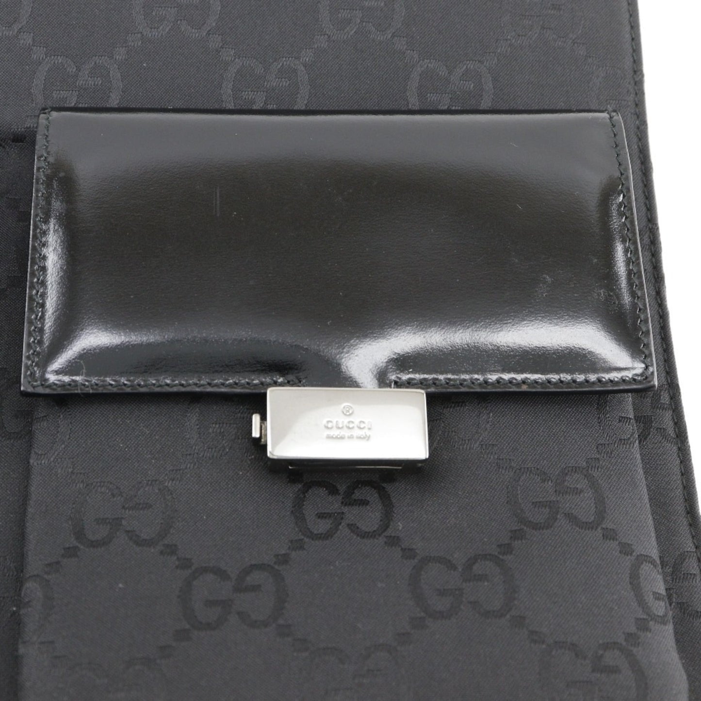 Gucci Black Gg Canvas Tote Bag ( )