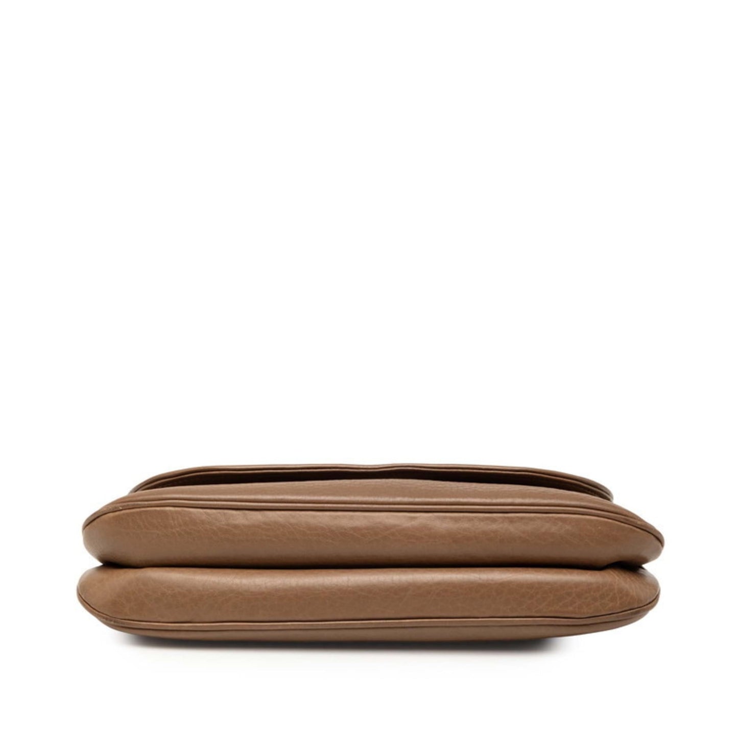 Gucci Brown Leather Shoulder Bag ( )