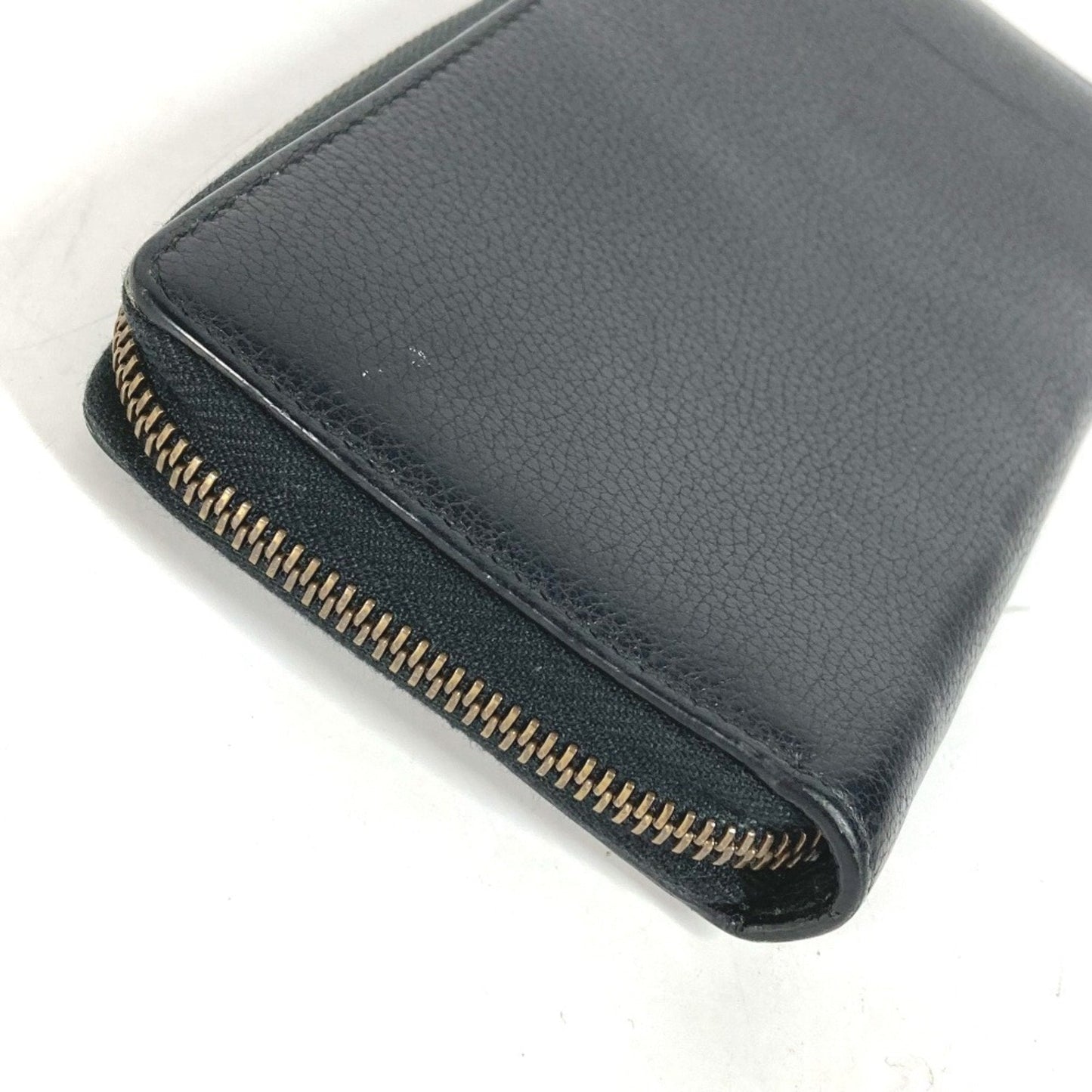 Gucci Black Leather Long Wallet (Bi-Fold) ( )