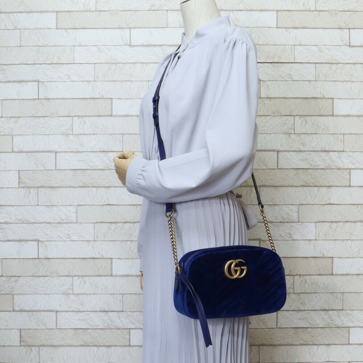 Gucci Daily Blue Shoulder Bag