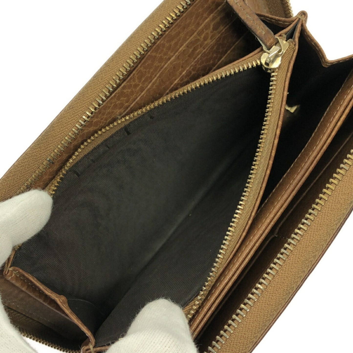 Gucci Bamboo Brown Long Wallet (Bi-Fold) ( )