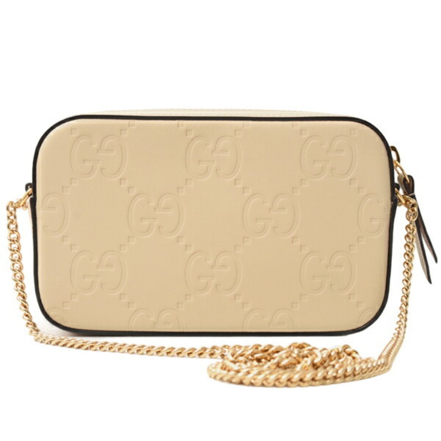 Gucci Beige Leather Shoulder Bag ( )