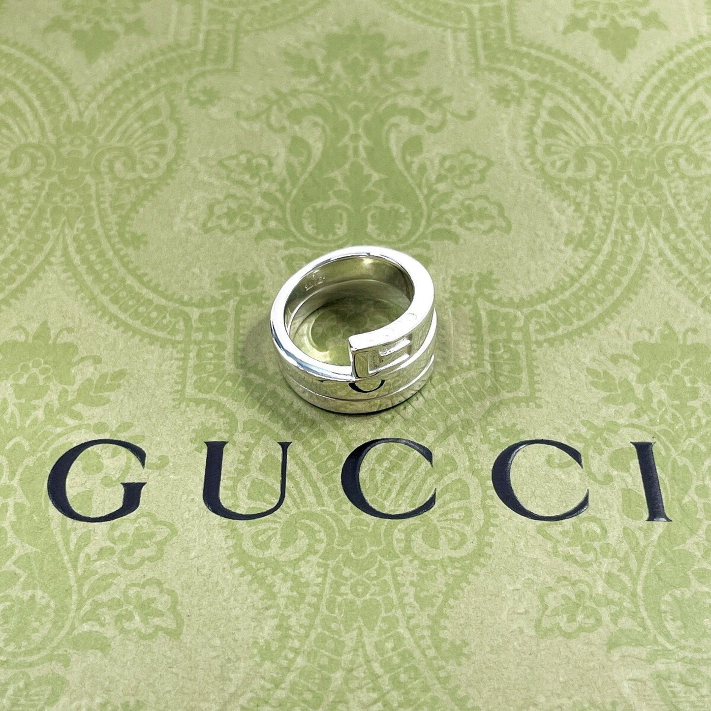 Gucci Silver Silver 925 Band Ring ( )