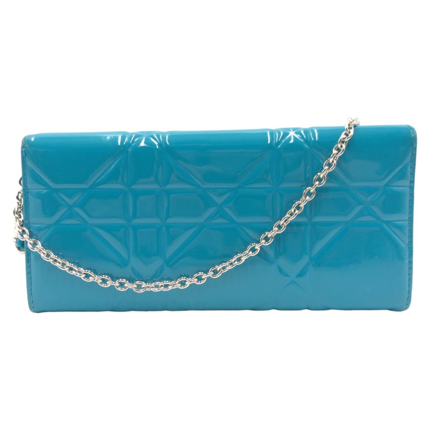 Christian Dior Blue Chain/Shoulder Wallet ()