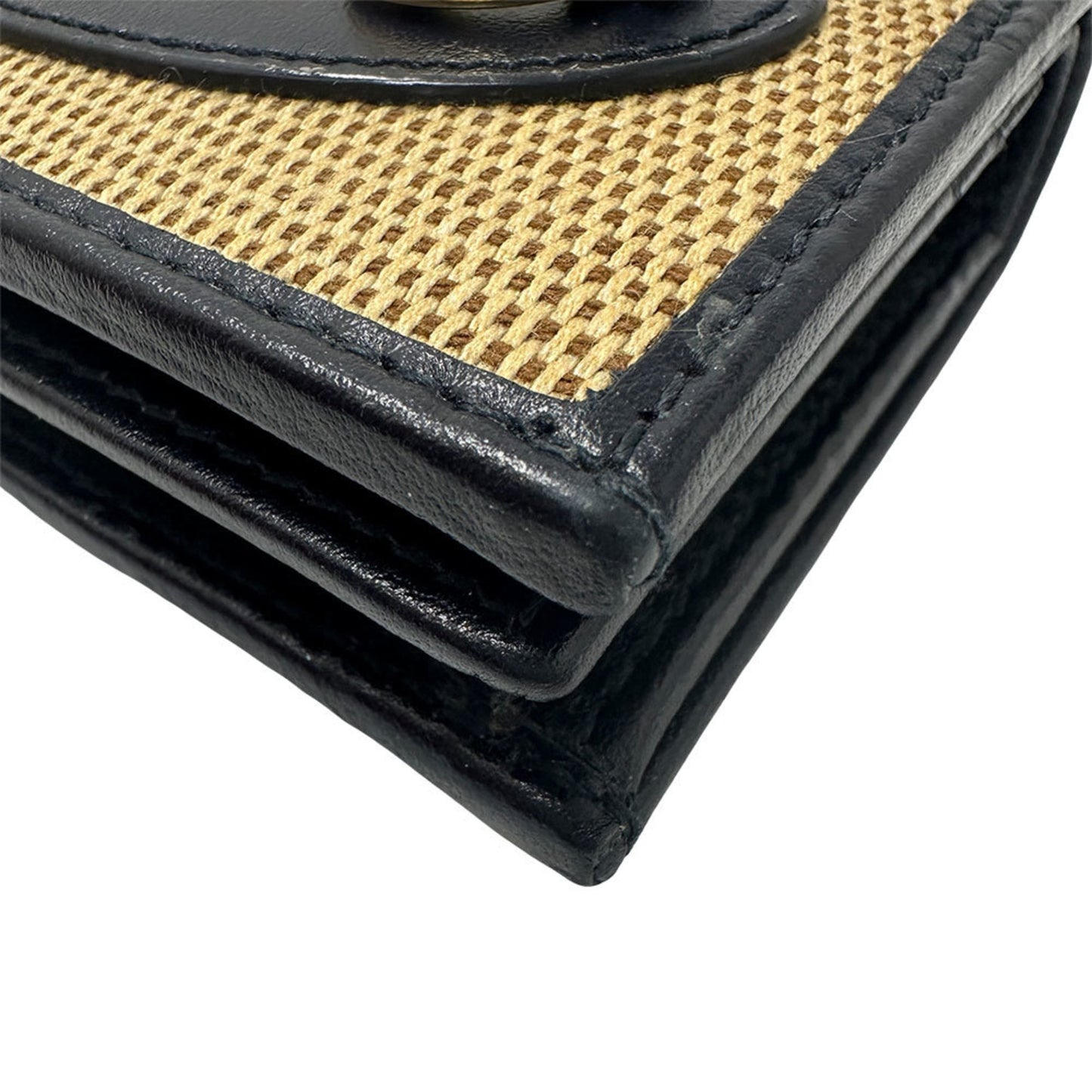 Gucci Navy Leather Wallet (Bi-Fold) ( )