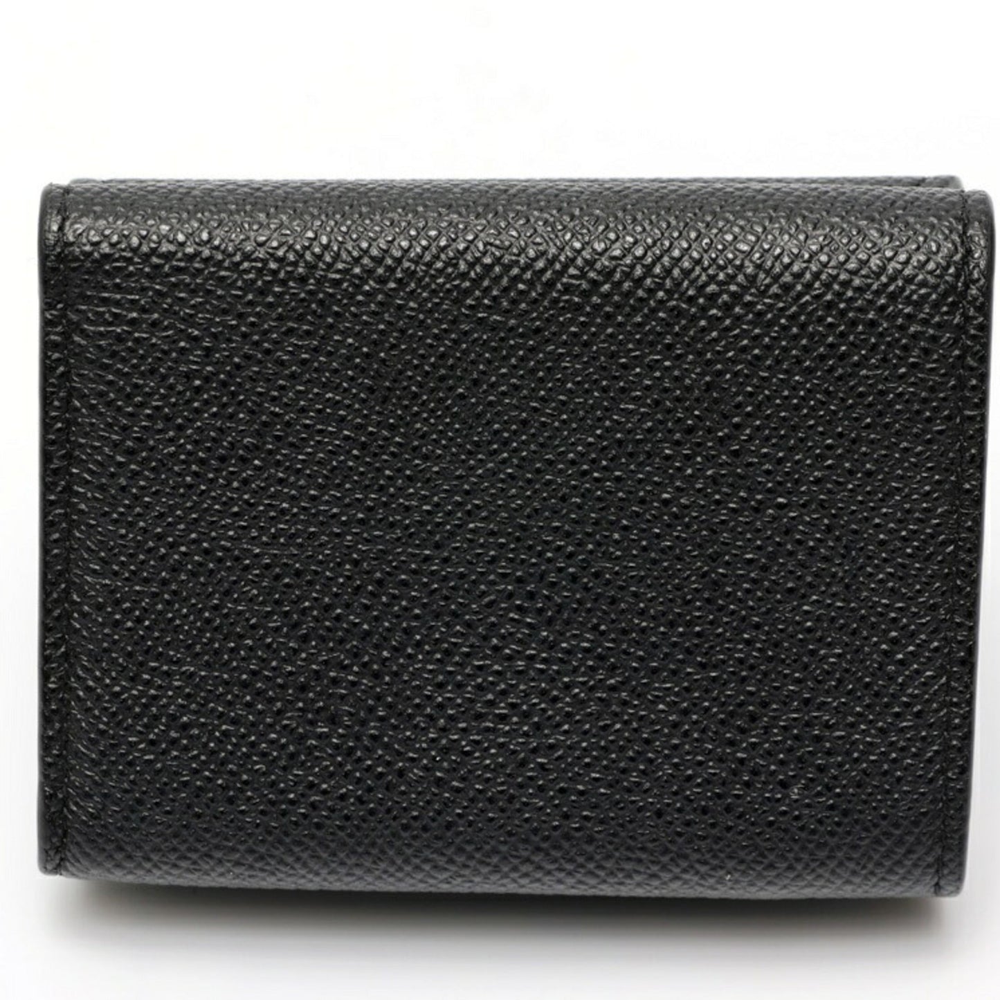 Christian Dior Black Leather Wallet (Tri-Fold) ()