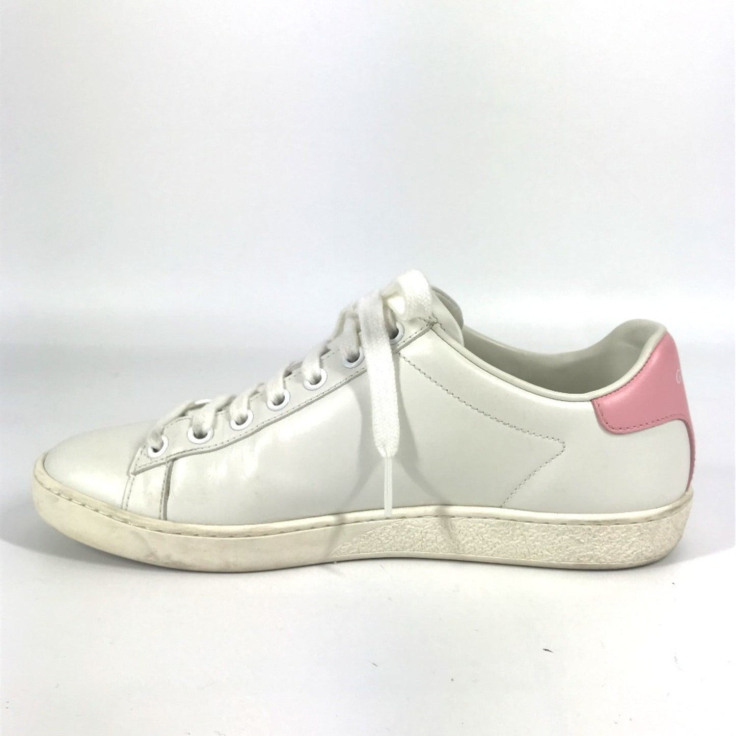 Gucci Pink White Sneakers ( )
