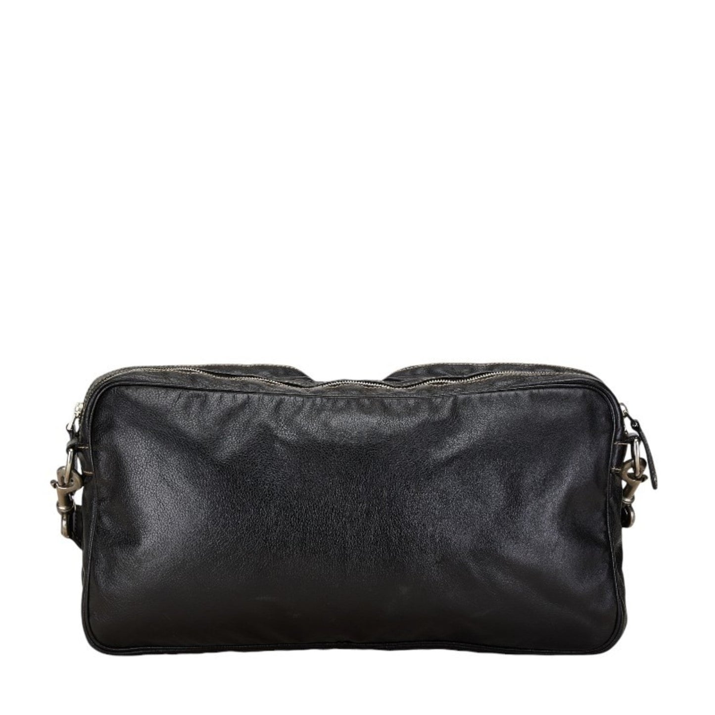 Gucci Black Leather Shoulder Bag ( )