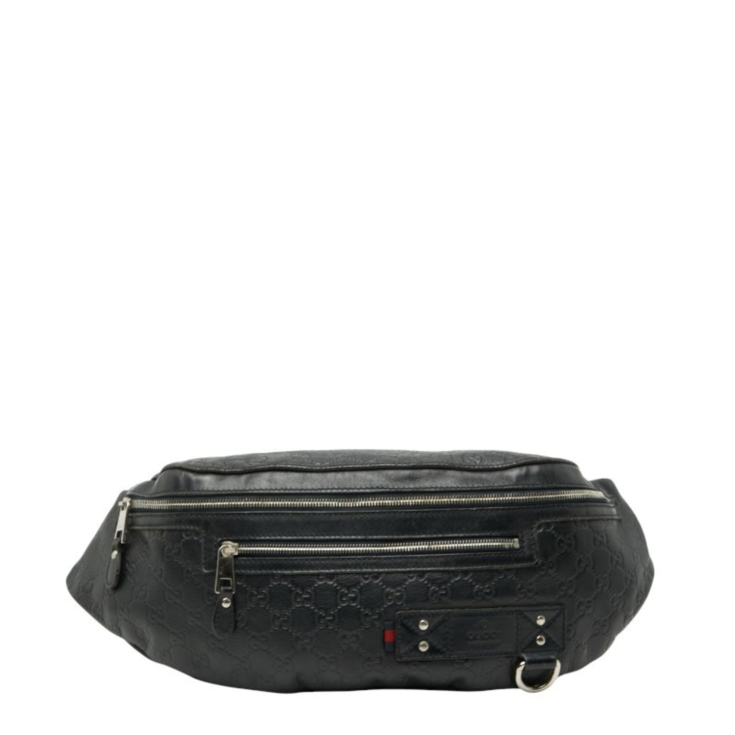 Gucci Black Leather Sling Bag ( )