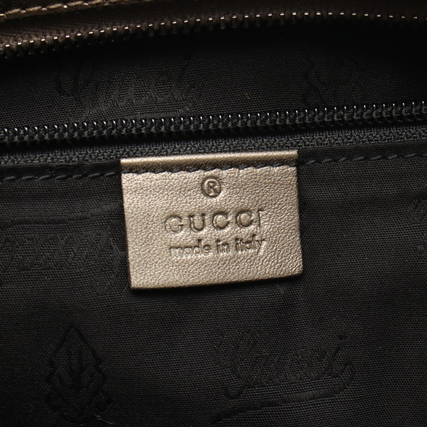 Gucci Brown Pvc Leather Tote Bag ( )