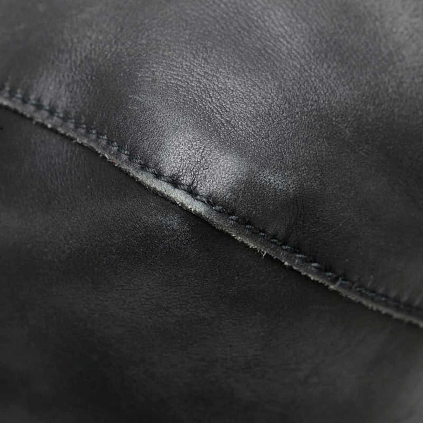 Gucci Black Leather Handbag Tote Bag ( )