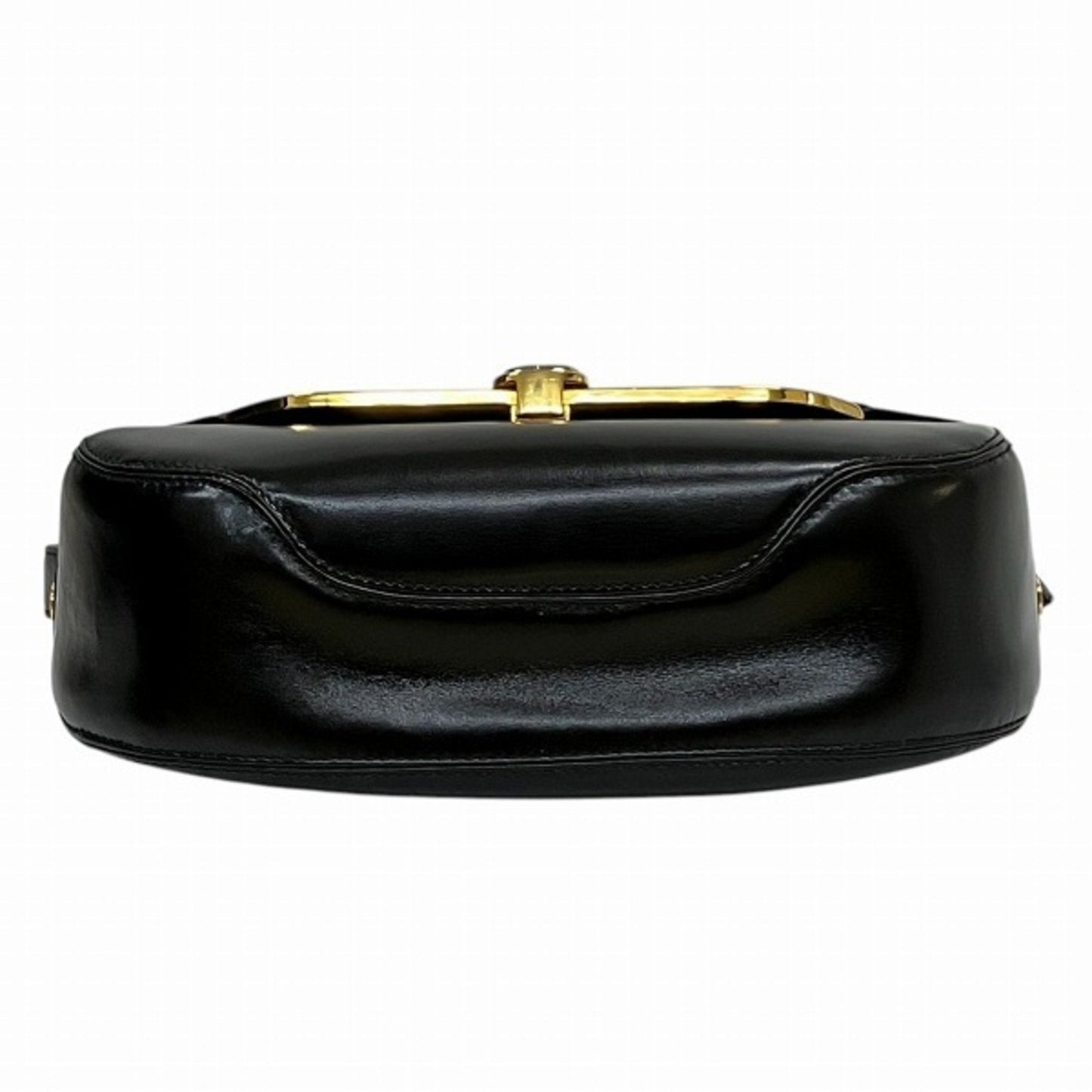 Gucci Black Leather Shoulder Bag ( )