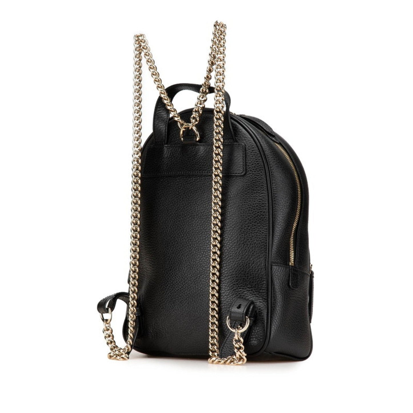 Gucci Black Leather Backpack ( )