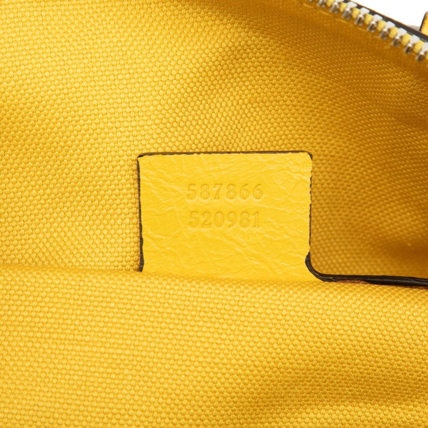 Gucci Yellow Leather Boston Bag Shoulder Bag ( )