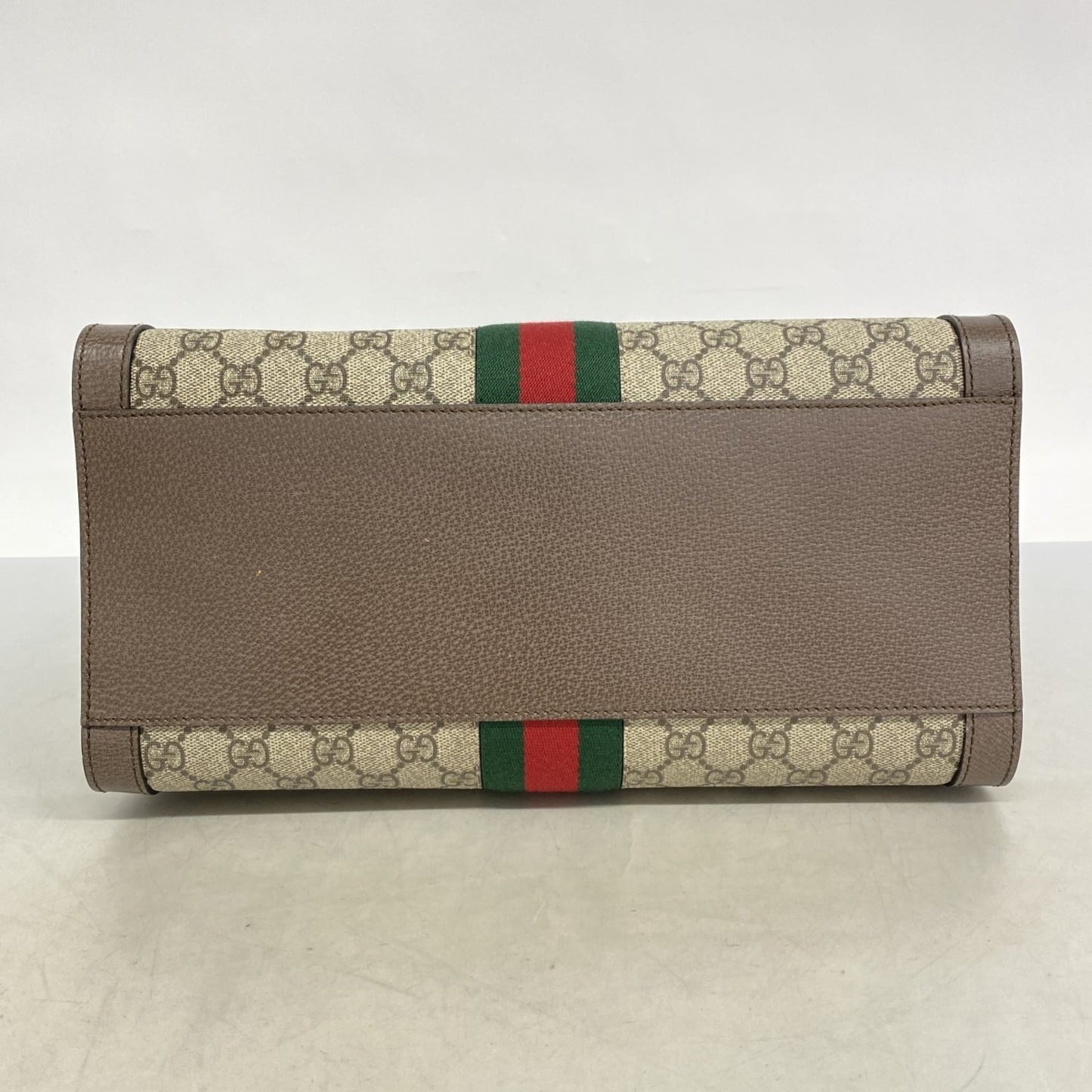 Gucci Brown Pvc Handbag ( )