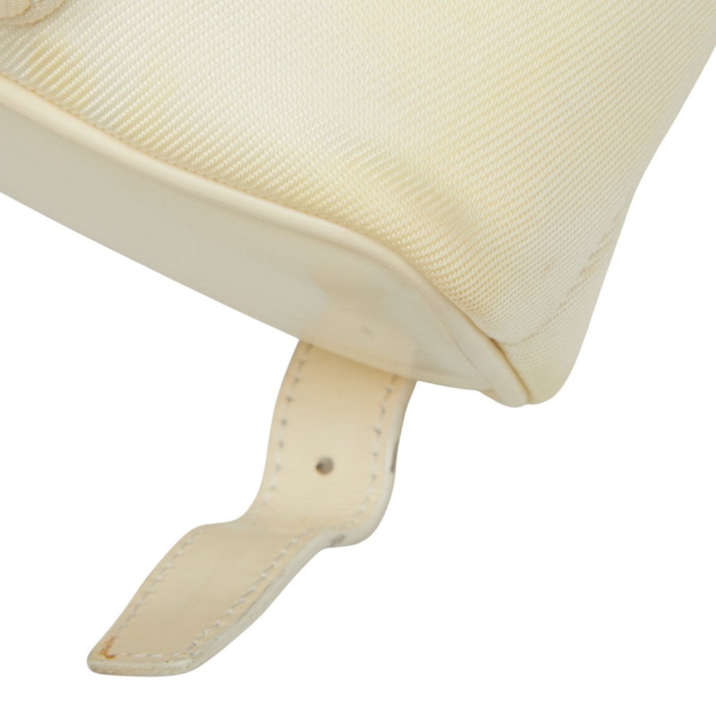 Gucci White Nylon Leather Backpack ( )