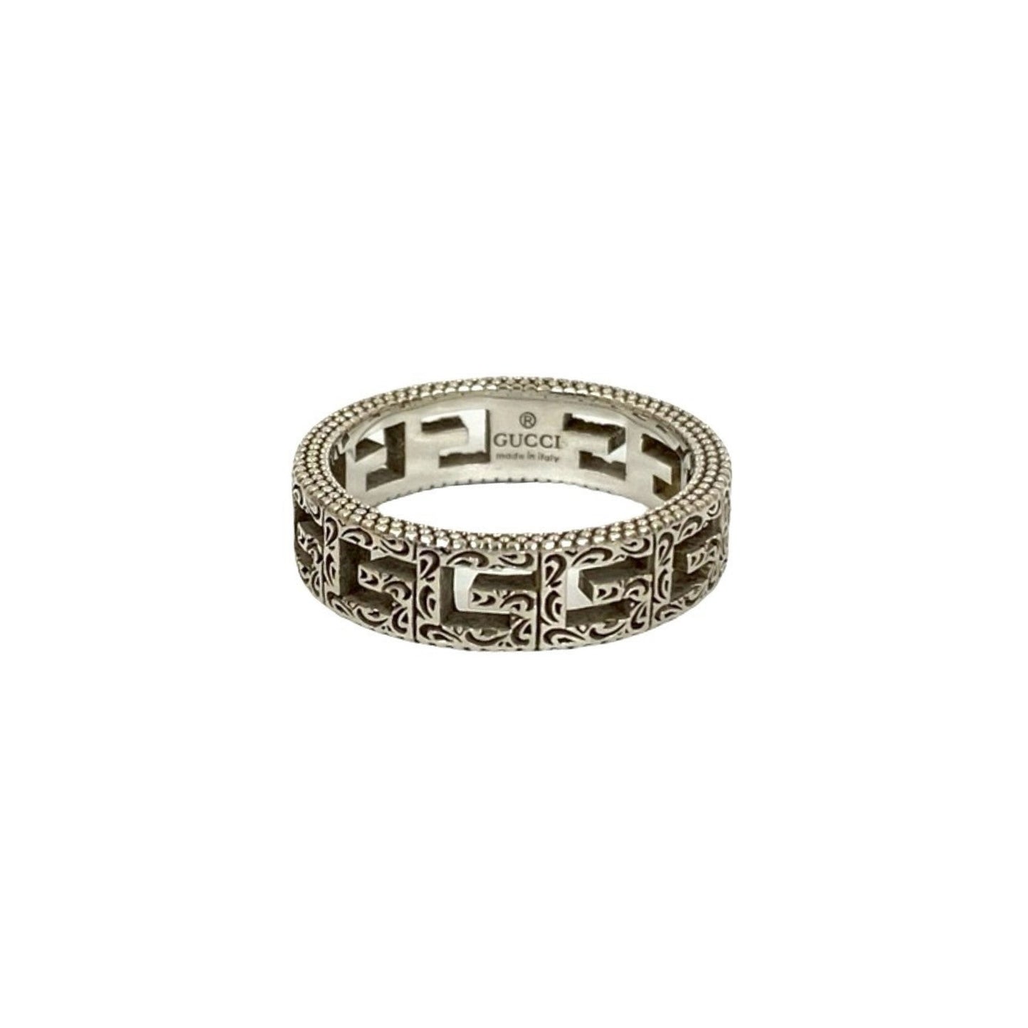 Gucci Silver Silver 925 Band Ring ( )