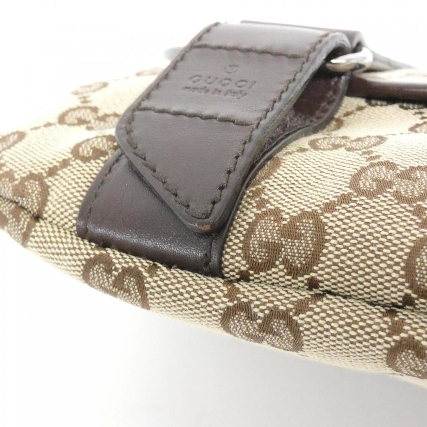 Gucci Beige Brown Gg Canvas Fanny Pack ( )