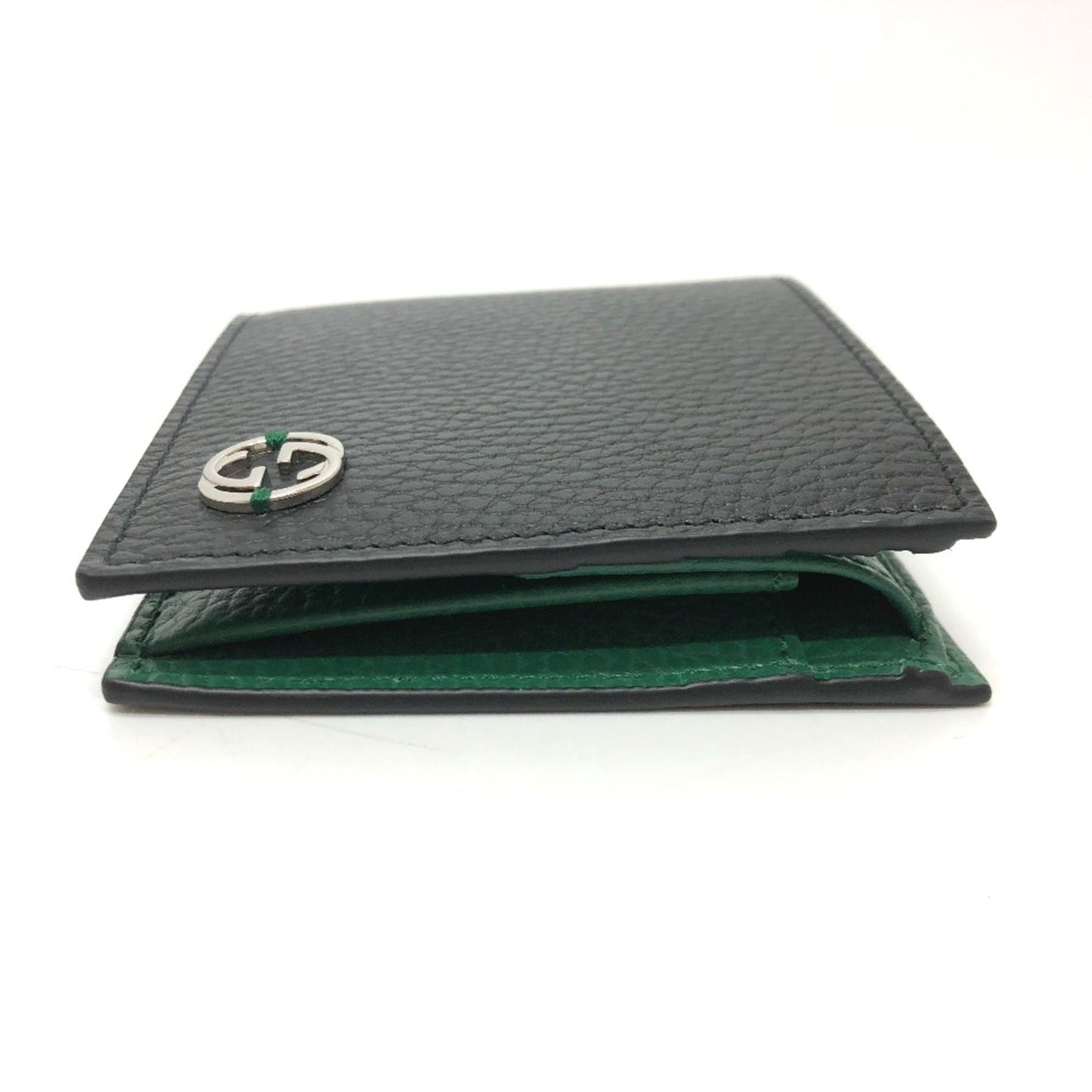 Gucci Black Leather Wallet (Bi-Fold) ( )