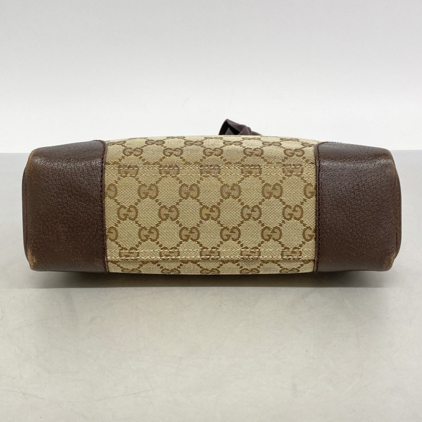 Gucci Brown Canvas Shoulder Bag ( )