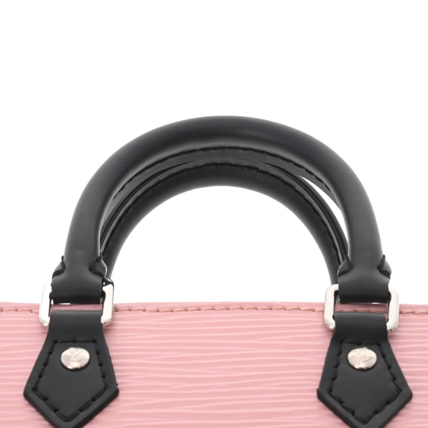 LOUIS VUITTON Epi Petite Sac Pla Rose Ballerine M69441 Women's Leather Handbag