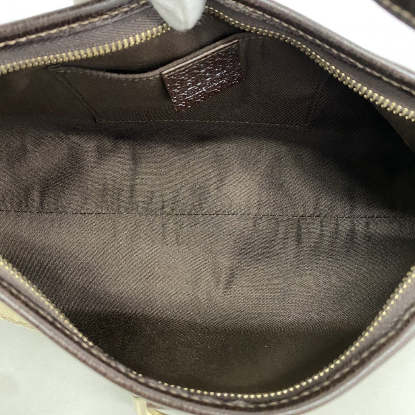 Gucci Beige Canvas Shoulder Bag ( )