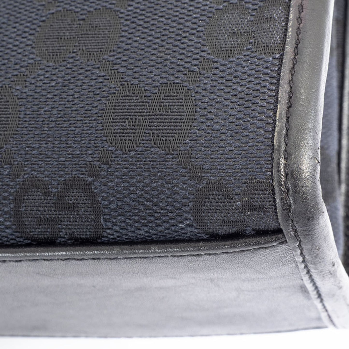 Gucci Black Gg Canvas Tote Bag ( )