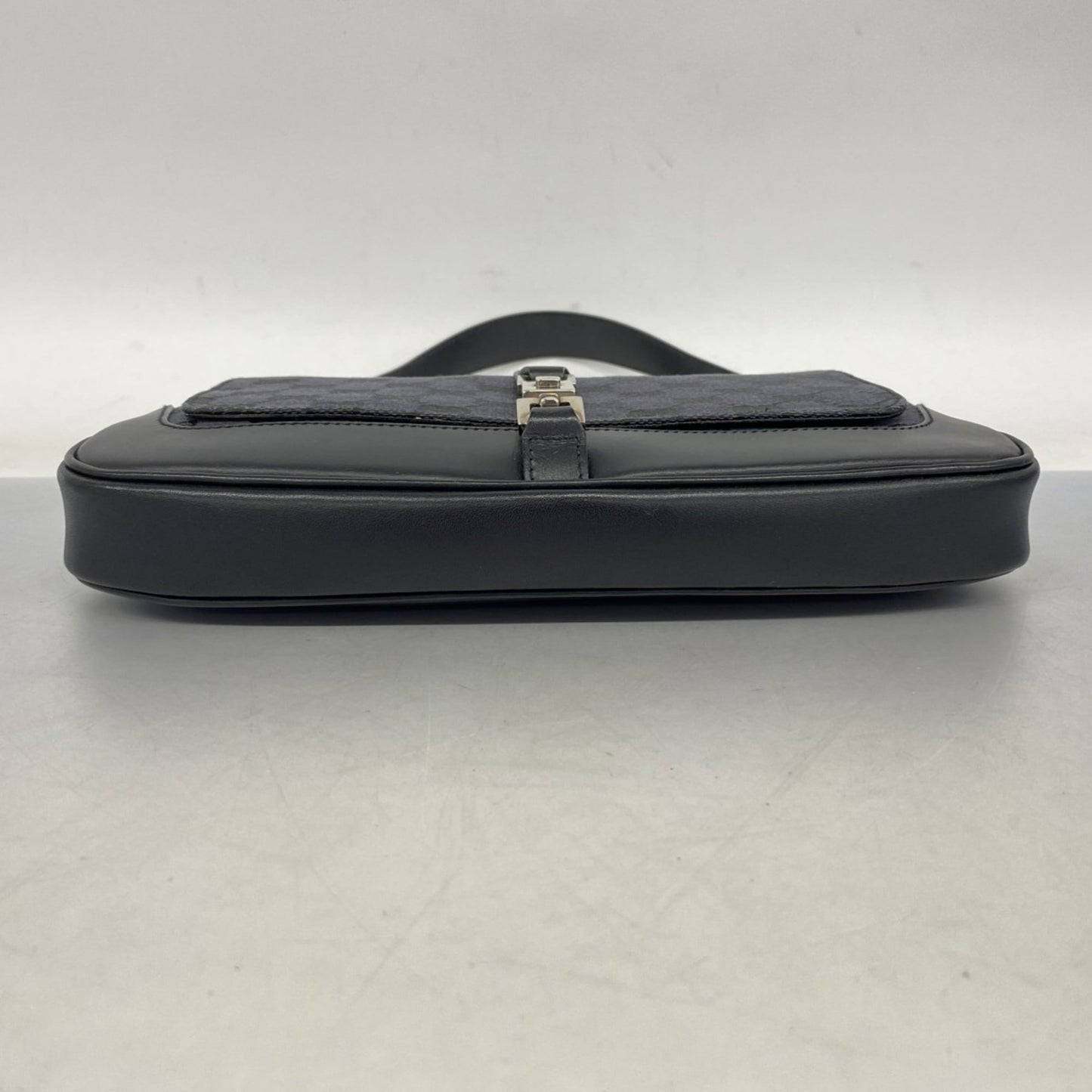 Gucci Black Canvas Shoulder Bag ( )