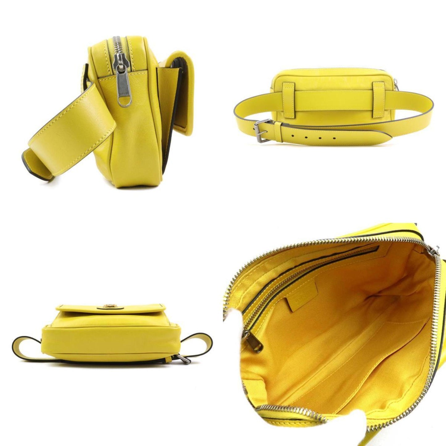 Gucci Yellow Leather Fanny Pack ( )