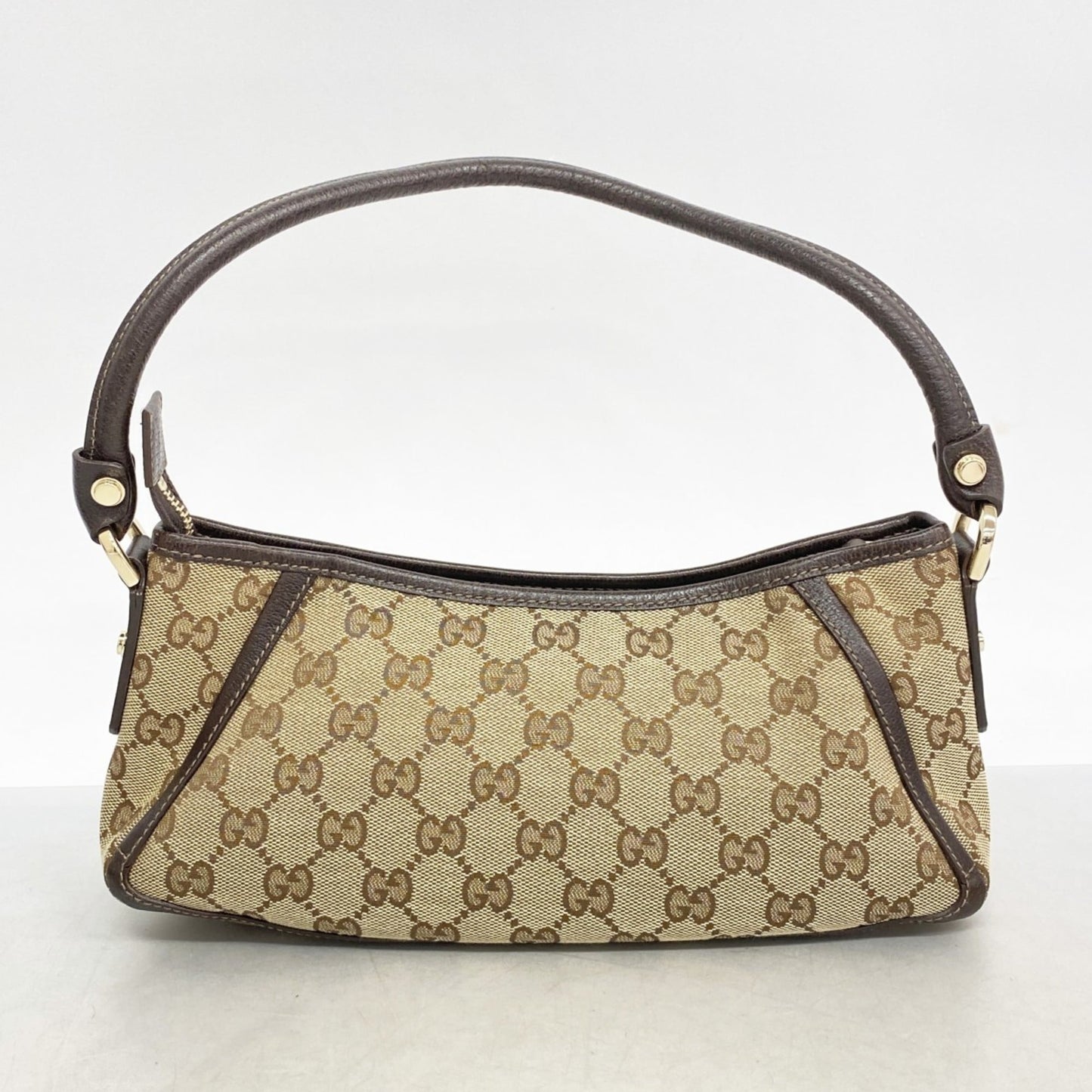 Gucci Beige Canvas Shoulder Bag ( )