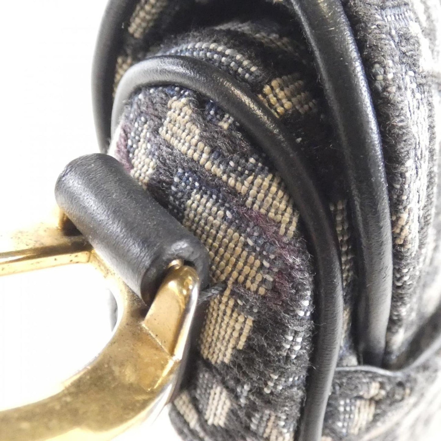 Christian Dior Blue Canvas Handbag ()
