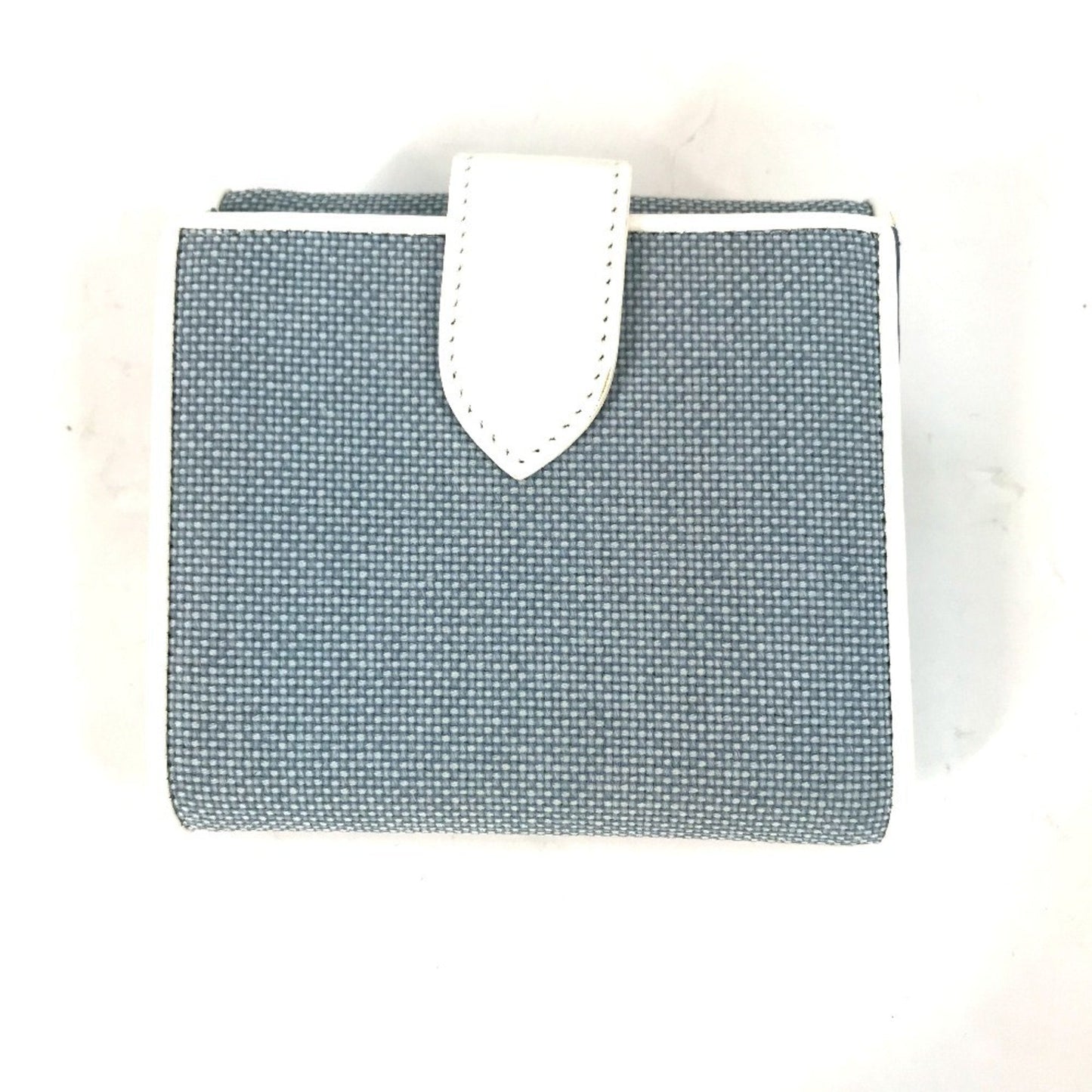 Christian Dior Blue Canvas Wallet (Bi-Fold) ()